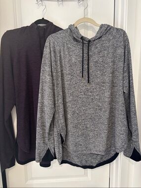 Serene Tangerine women’s pullovers purple and black/white size XXL